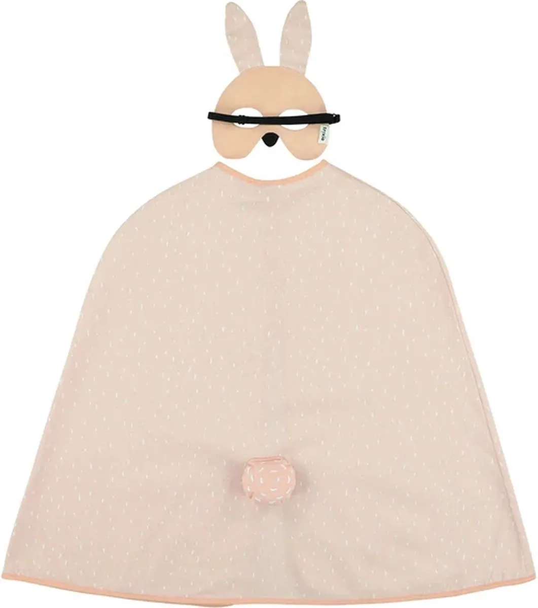 Trixie Verkleedset Rabbit Cape & Masker - 3-6 jaar - Roze