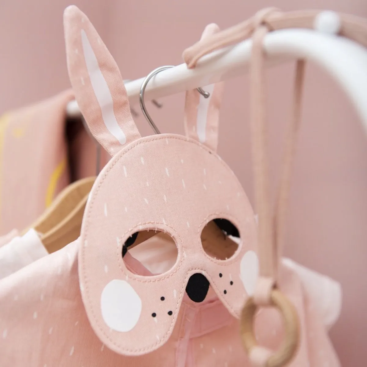 Trixie Verkleedset Rabbit Cape & Masker - 3-6 jaar - Roze