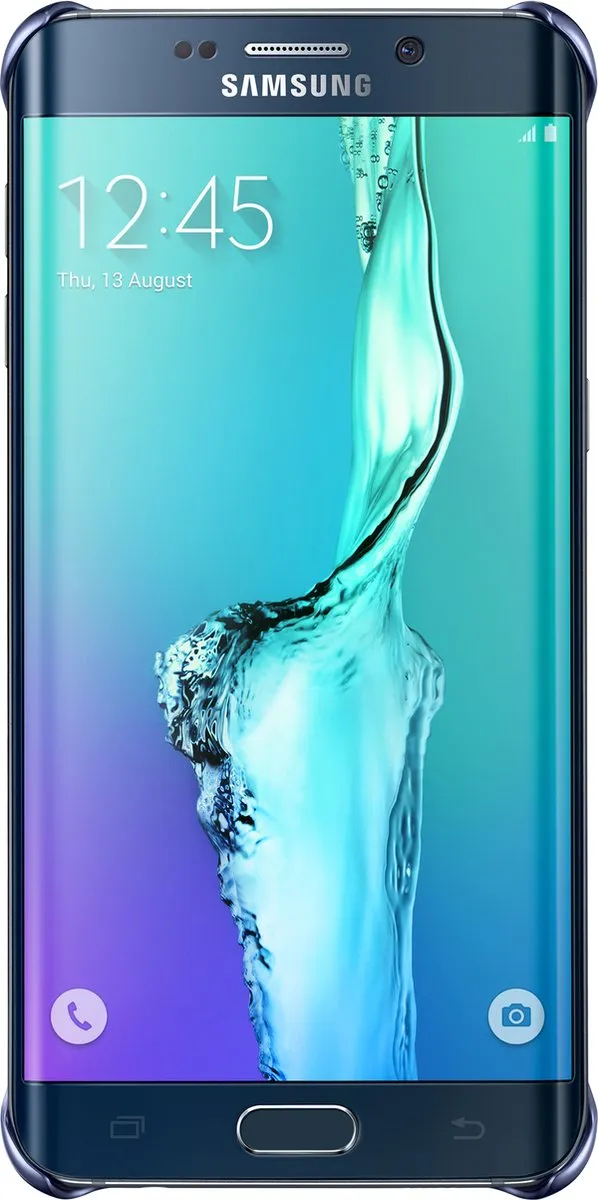 Samsung Clear Cover Galaxy S6 Edge+ - Blauw