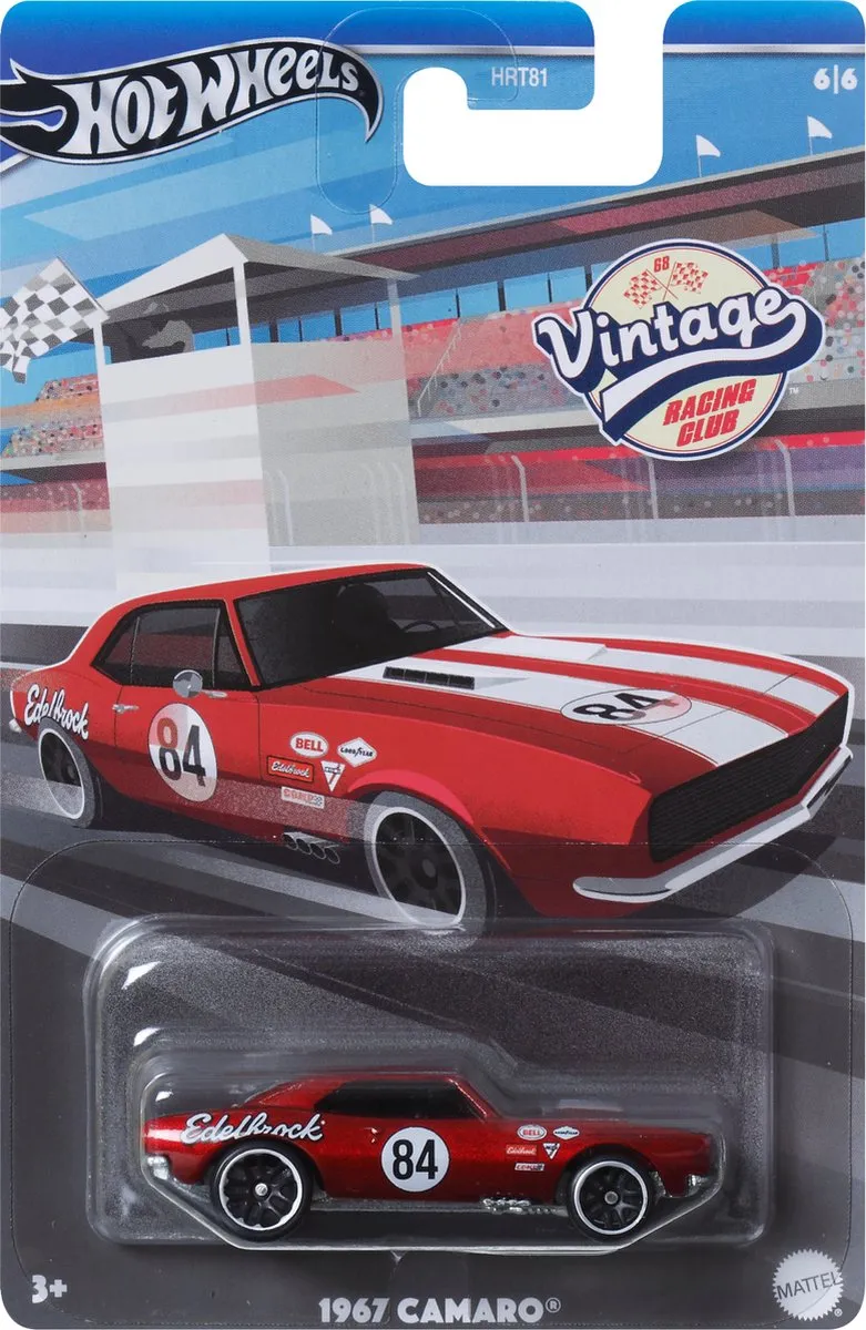 Hot Wheels Vintage Racing Club Auto's HRT81 - Verschillende kleuren