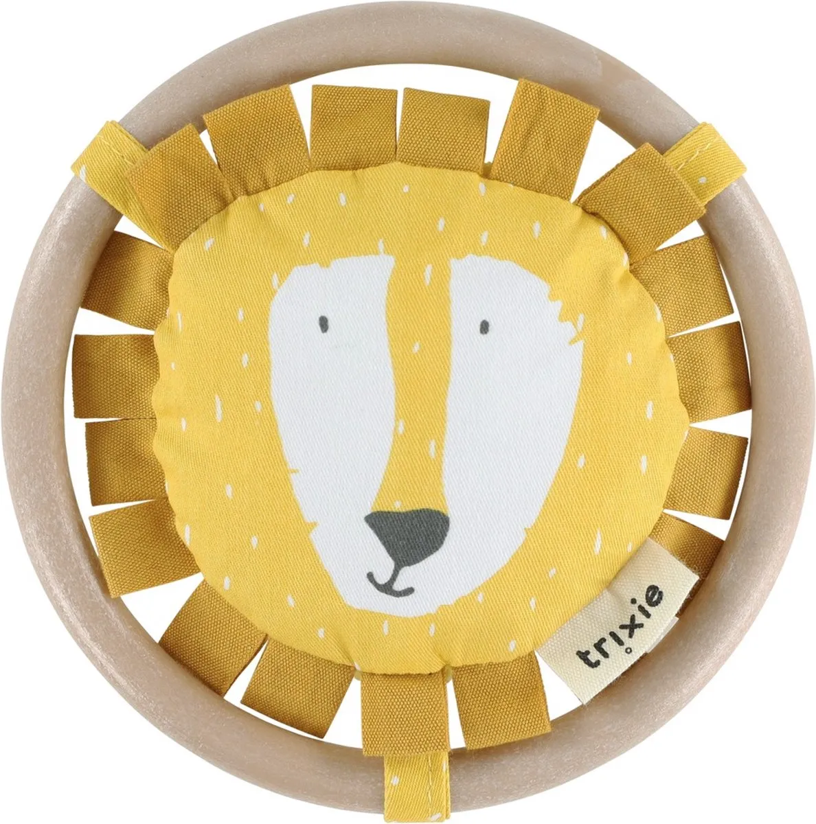 Trixie Houten Ronde Rammelaar Mr. Lion
