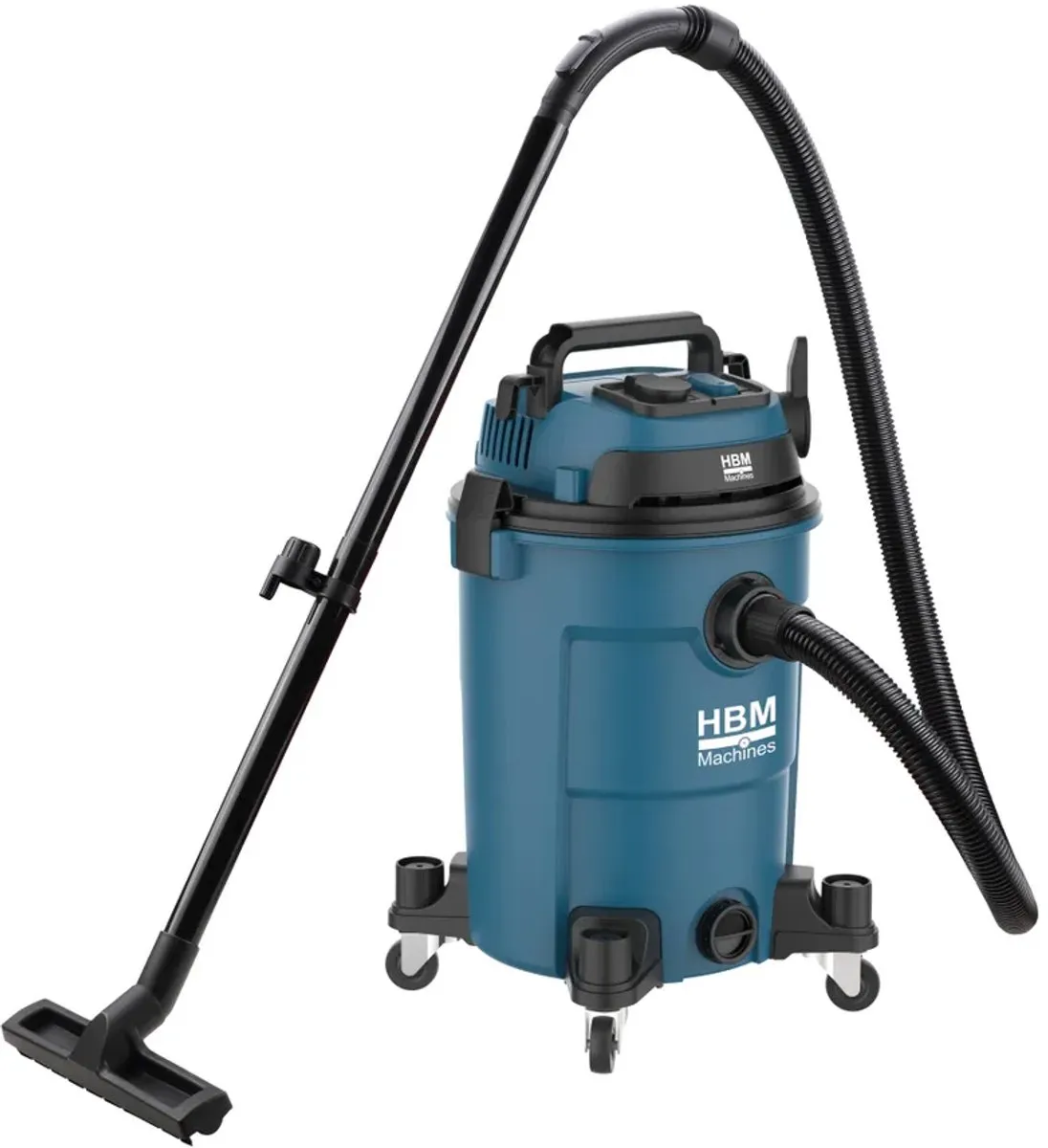 HBM PP H134547 Stofzuiger Nat/Droog 1200W 25L