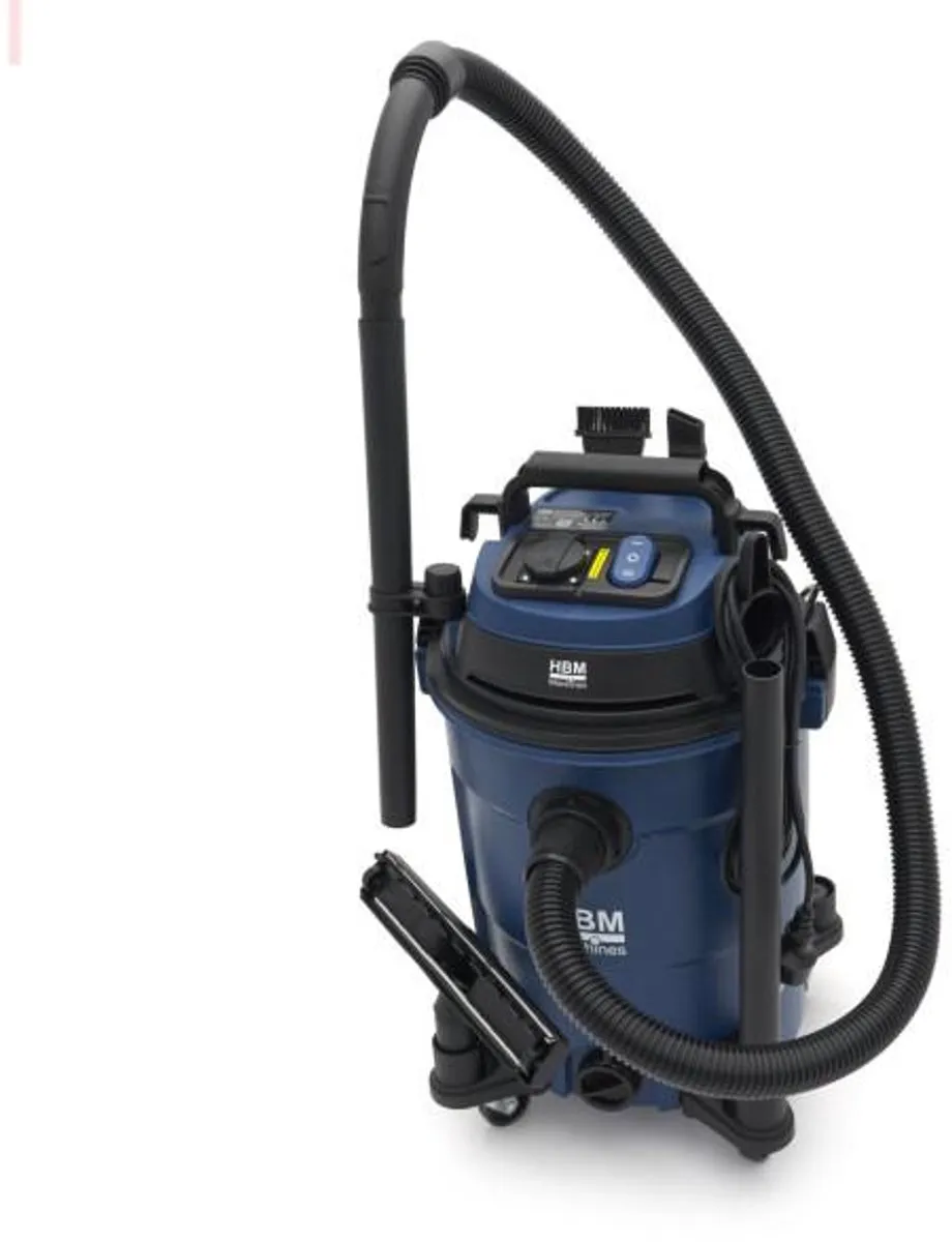 HBM PP H134547 Stofzuiger Nat/Droog 1200W 25L