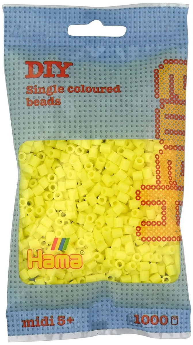 Hama Strijkkralen Geel - 1000 Stuks