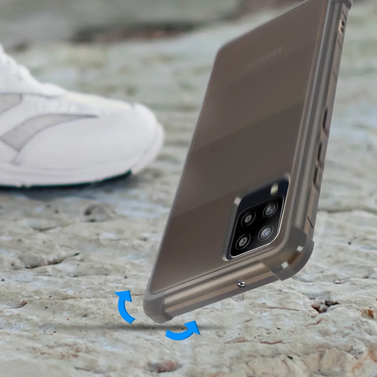 Samsung Araree Hoesje Galaxy A42 - Zwart