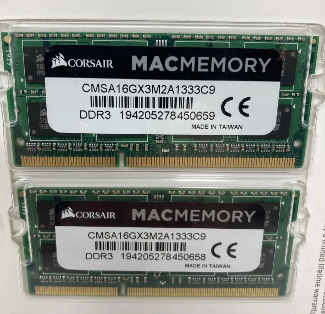 Corsair CMSA16GX3M2A1333C9 16GB DDR3 SODIMM 1333MHz (2 x 8 GB)