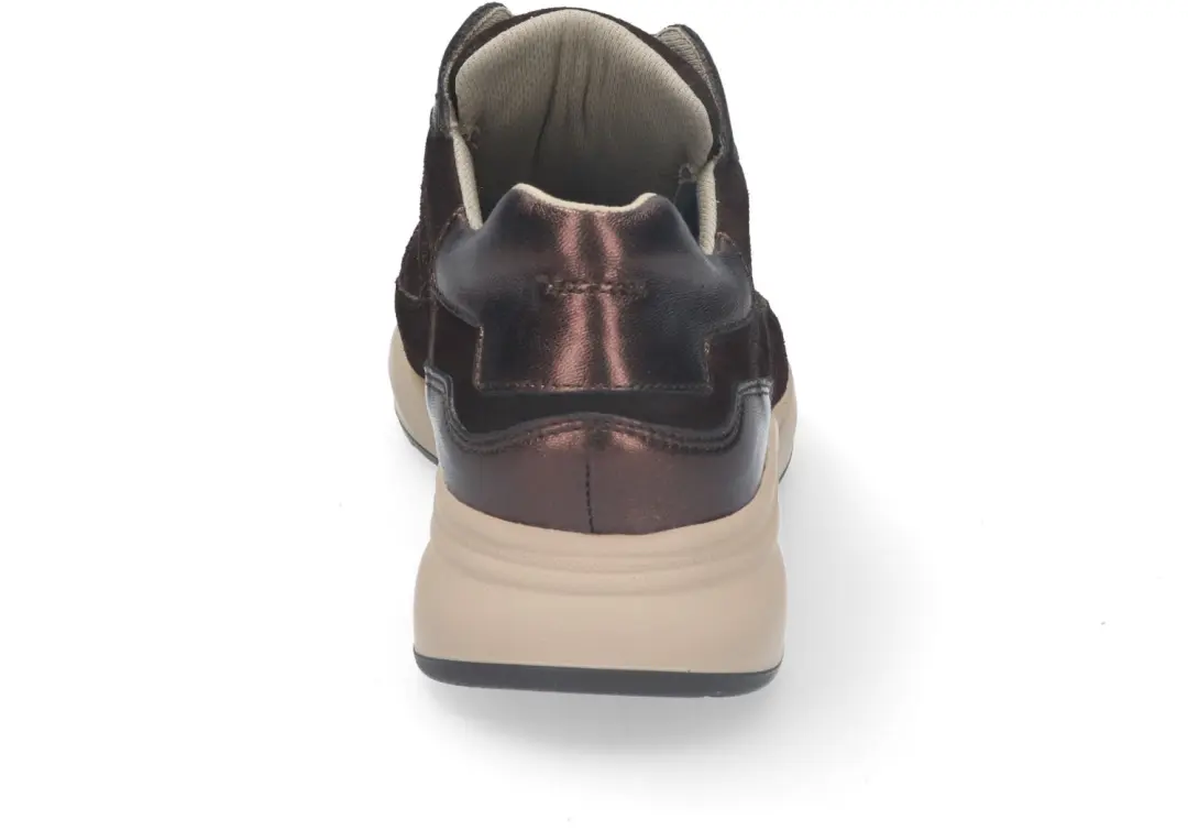 Durea 6283 Wijdte H Sneakers - Bruinmulti - afbeelding 6 van 6