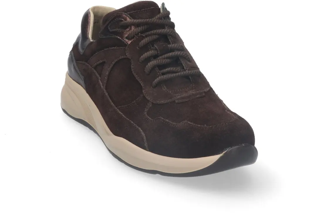 Durea 6283 Wijdte H Sneakers - Bruinmulti - afbeelding 3 van 6