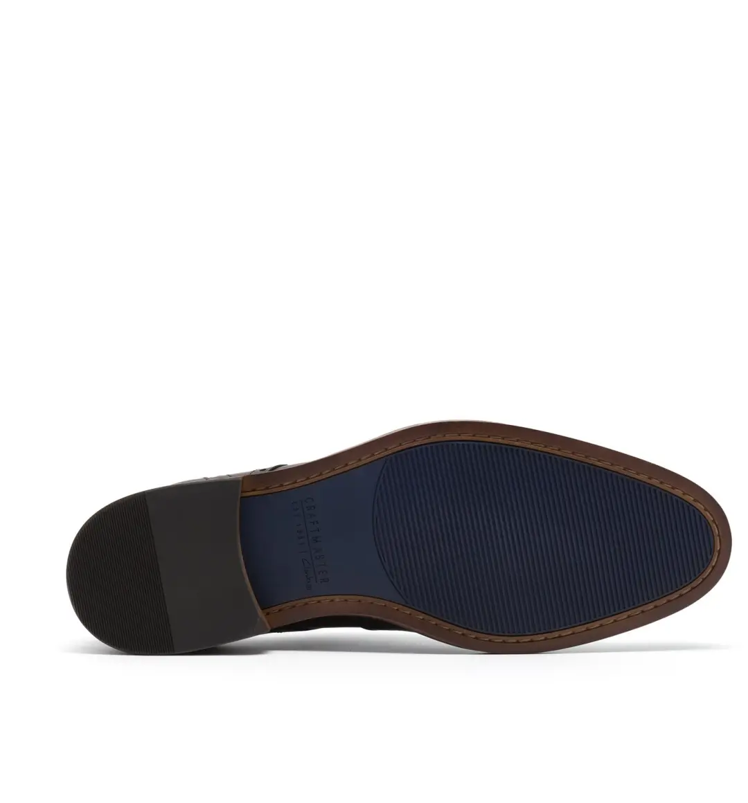 Clarks Craft Remi Tip Heren Veterschoenen - Bruin - afbeelding 6 van 6