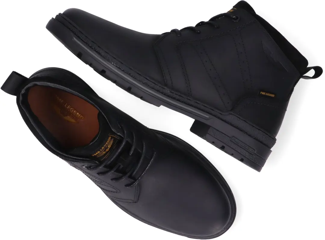 PME Legend Tarmac 55.1015.02-A00 Half Hoge Veterboots - Zwart - Maat 45 - afbeelding 4 van 6