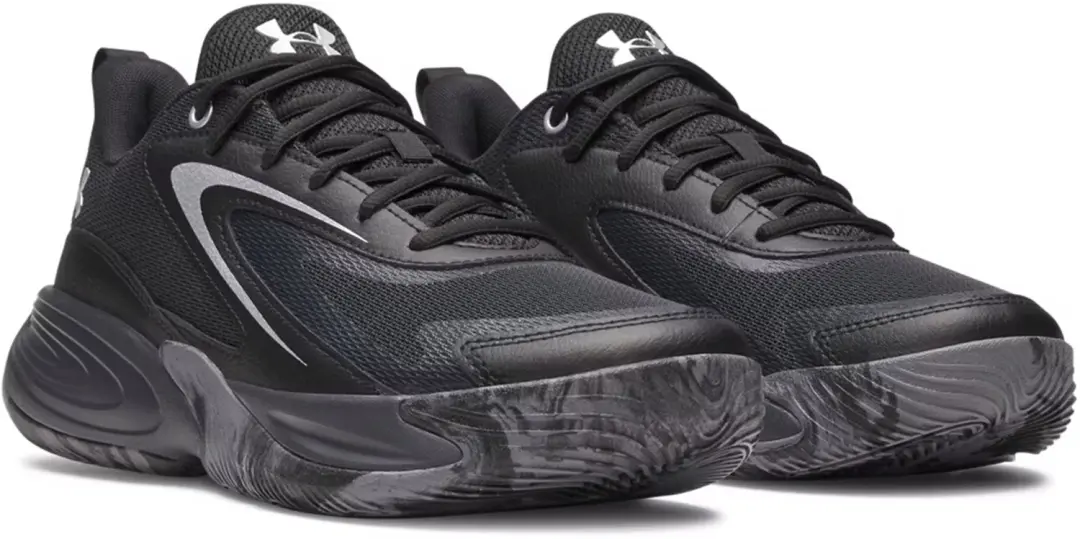 Under Armour Unisex Lockdown 8 Basketbalschoenen Sneaker 6009400 002 zwart