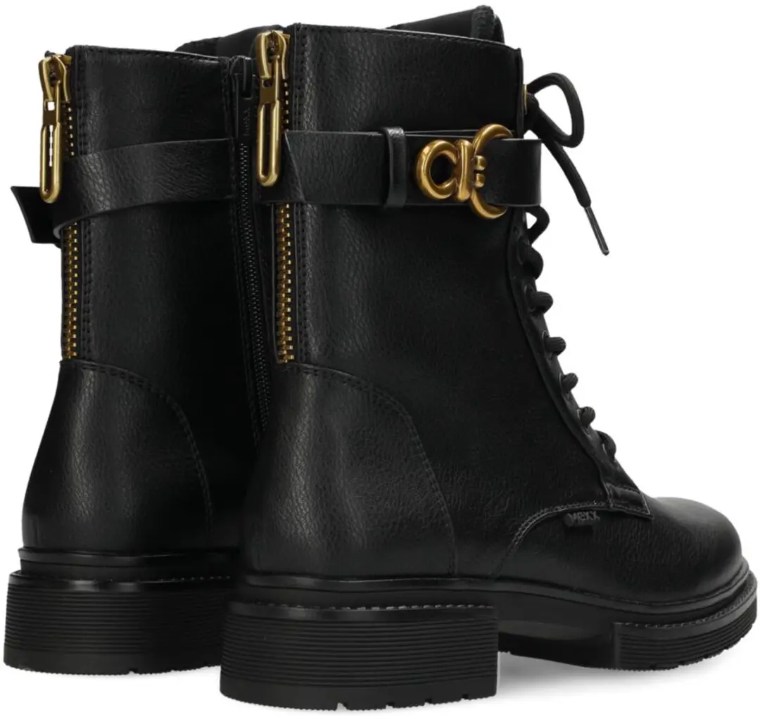 Mexx Kimberly II Glad Enkellaars - Zwart - afbeelding 4 van 6
