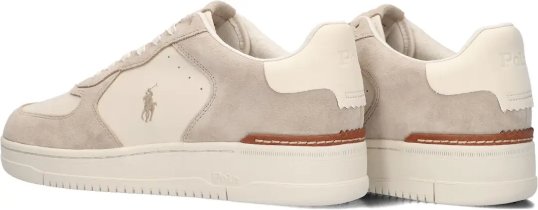 Polo Ralph Lauren Masters Court Low Top Sneakers Beige - Maat 43 - afbeelding 6 van 6