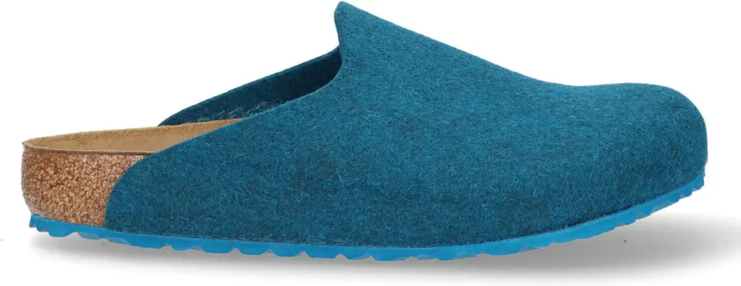 Birkenstock Amsterdam Pantoffels Petrol Regular-fit