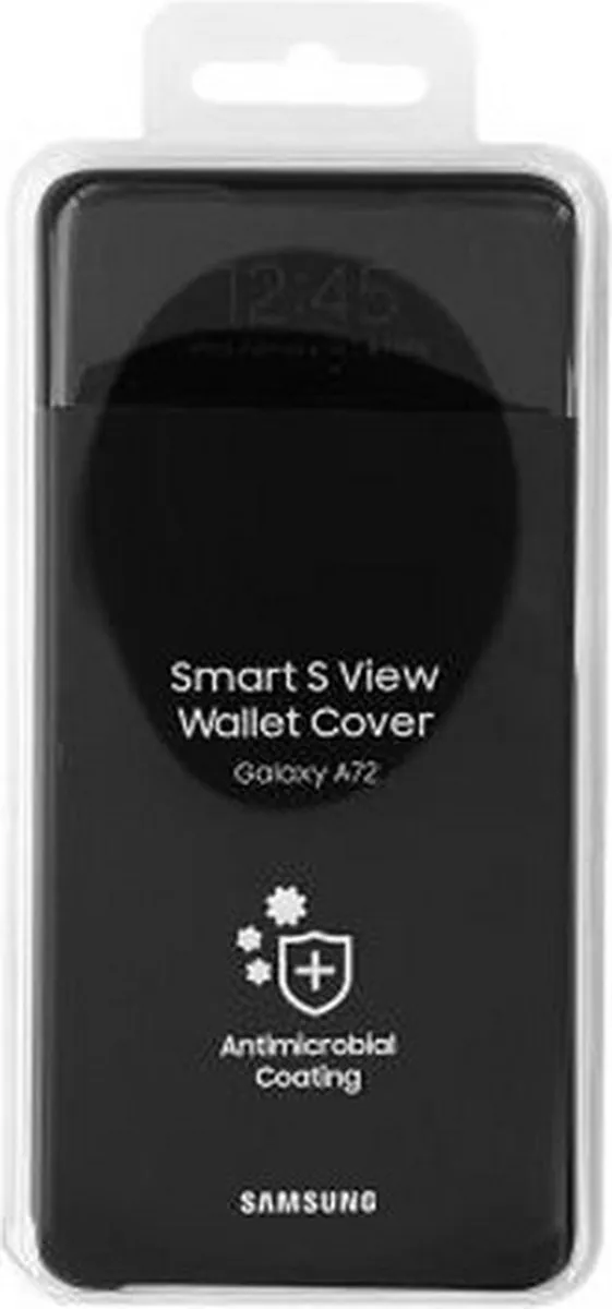 Samsung Smart S View Hoesje EF-EA725PBEGEW - Galaxy A72 - Zwart - afbeelding 6 van 6