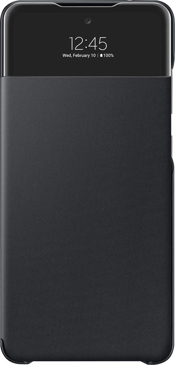 Samsung Smart S View Hoesje EF-EA725PBEGEW - Galaxy A72 - Zwart