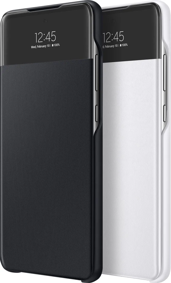 Samsung Smart S View Hoesje EF-EA725PBEGEW - Galaxy A72 - Zwart