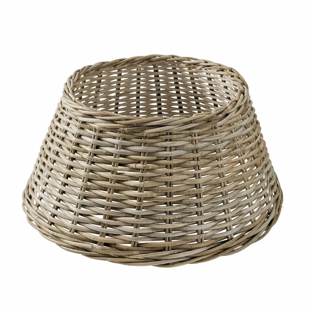 Loberon Kerstboomvoetmand Kiente Beige - 60cm - afbeelding 2 van 6