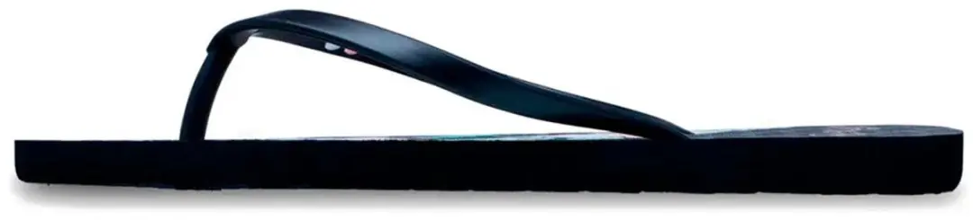 Roxy New Viva Printed Teenslipper - Zwart - afbeelding 4 van 4