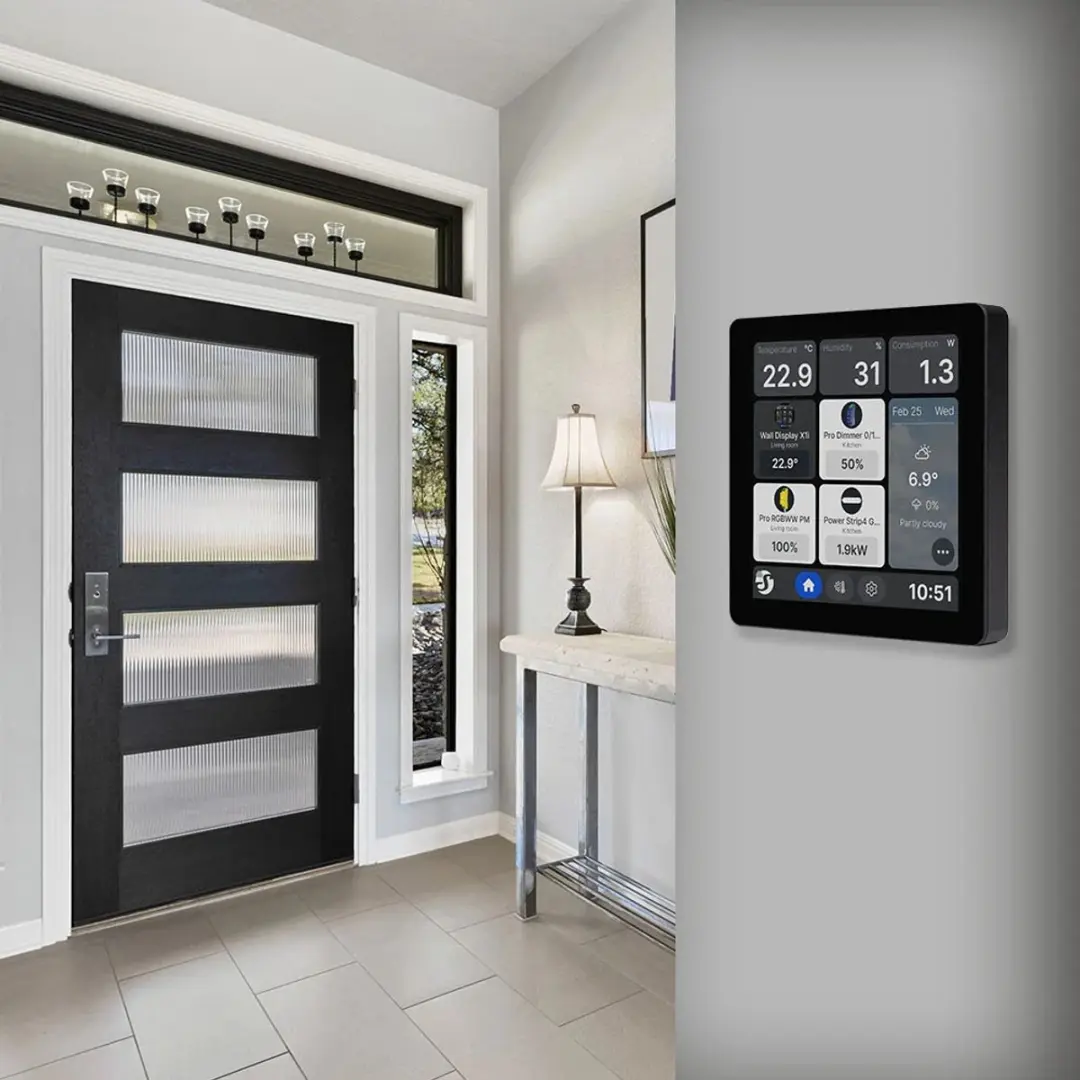 Shelly Wall Display X1i Smart Home Bedieningspaneel - 4" Touchscreen - afbeelding 4 van 6