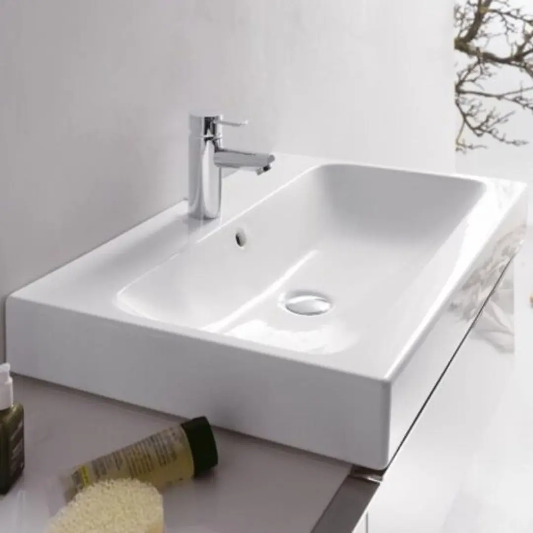 Geberit iCon Spoelbak 60cm - Wit glans - afbeelding 3 van 6