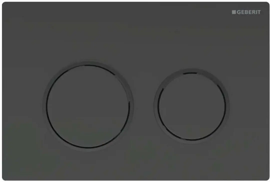 Geberit Omega20 Bedieningsplaat 115.085.DW.1 - Zwart - afbeelding 4 van 6