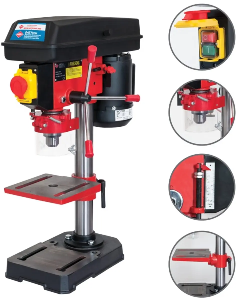 Airpress Kolomboormachine 16-580 350W