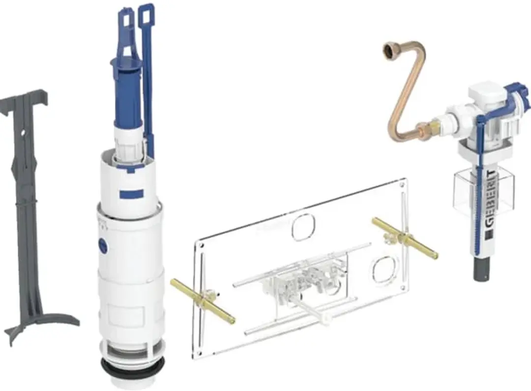 Geberit ombouwset voor 2-toets spoeling, voor type 10.800 inbouwreservoir, 24083