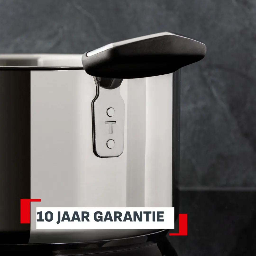 Tefal Emotion+ E3286145 Kookpan 22cm - Zilver - afbeelding 5 van 6