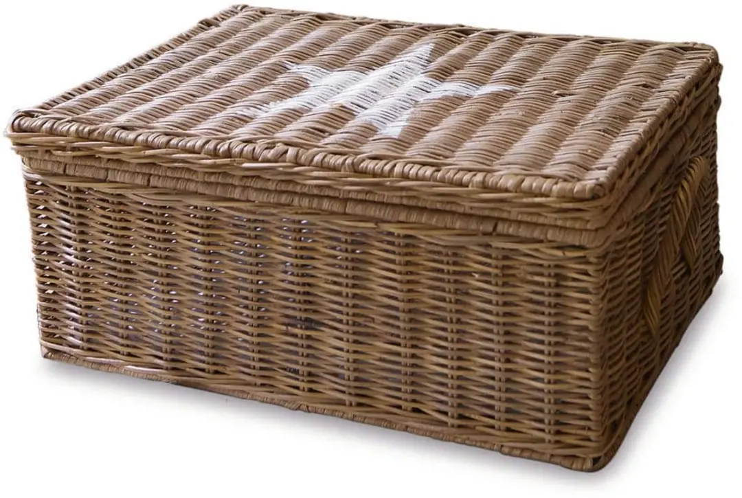 Loberon Mand Carcans - Bruin/Wit - afbeelding 4 van 4