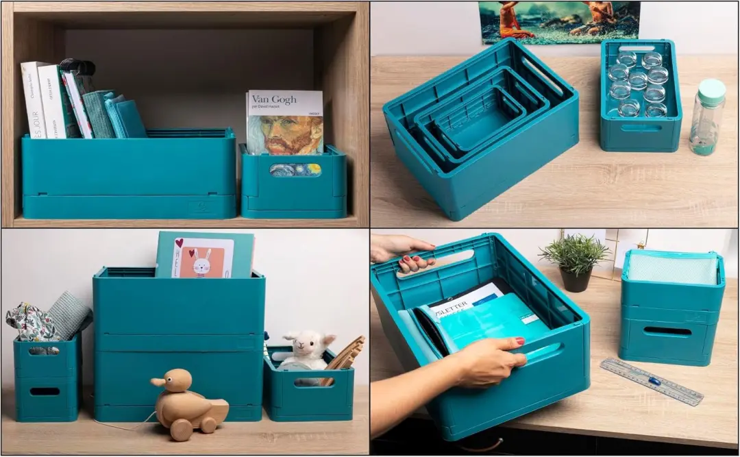 Exacompta Smart Case Maxi Skandi 27234D - Blauw - afbeelding 6 van 6