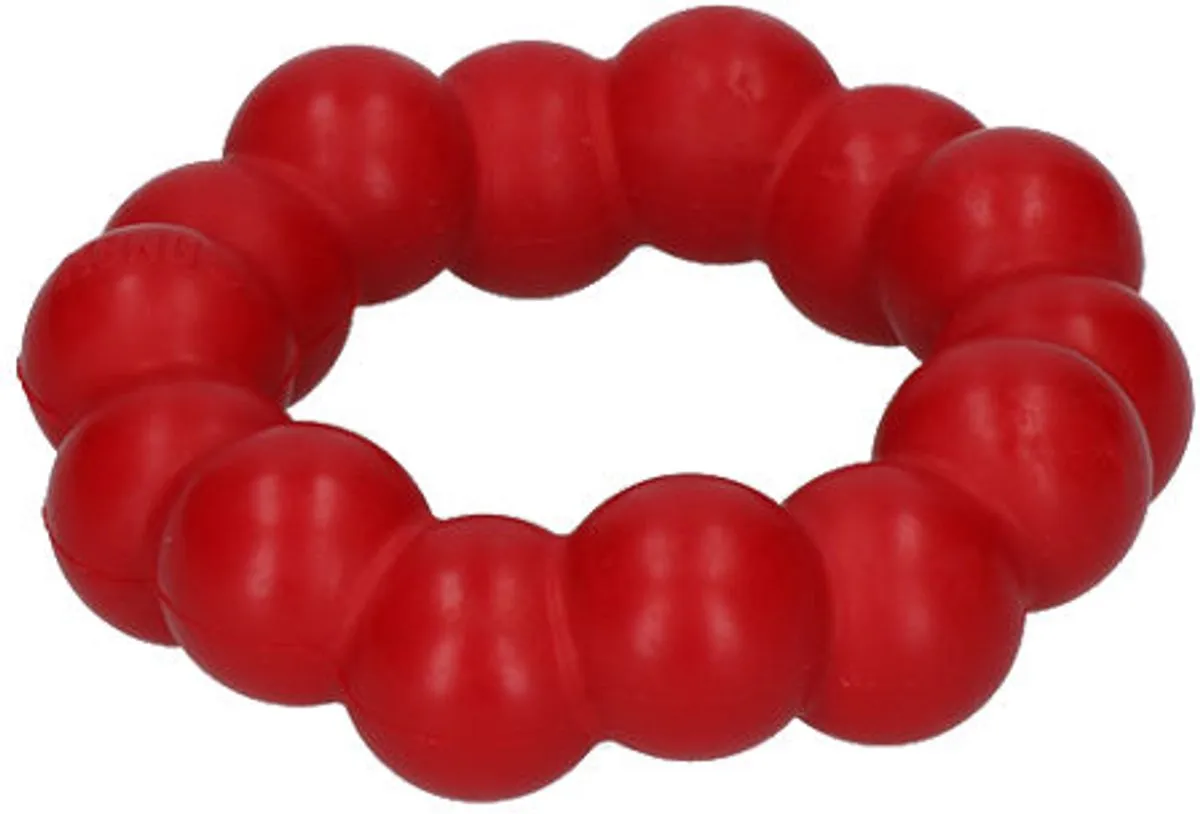 KONG Ring XL Hondenspeelgoed - ⌀13cm - Rood