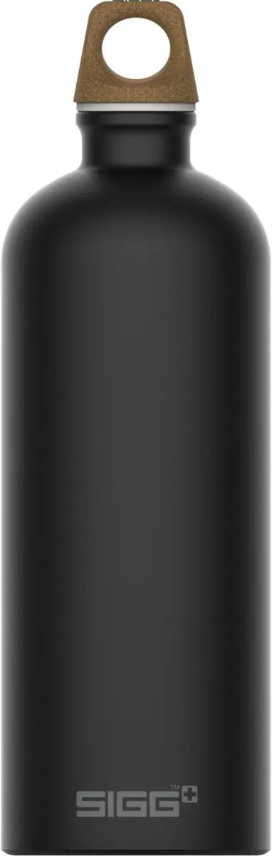 Sigg Traveller MyPlanet Direction Plain 1.0L Drinkfles - 1L - Zwart - afbeelding 2 van 2