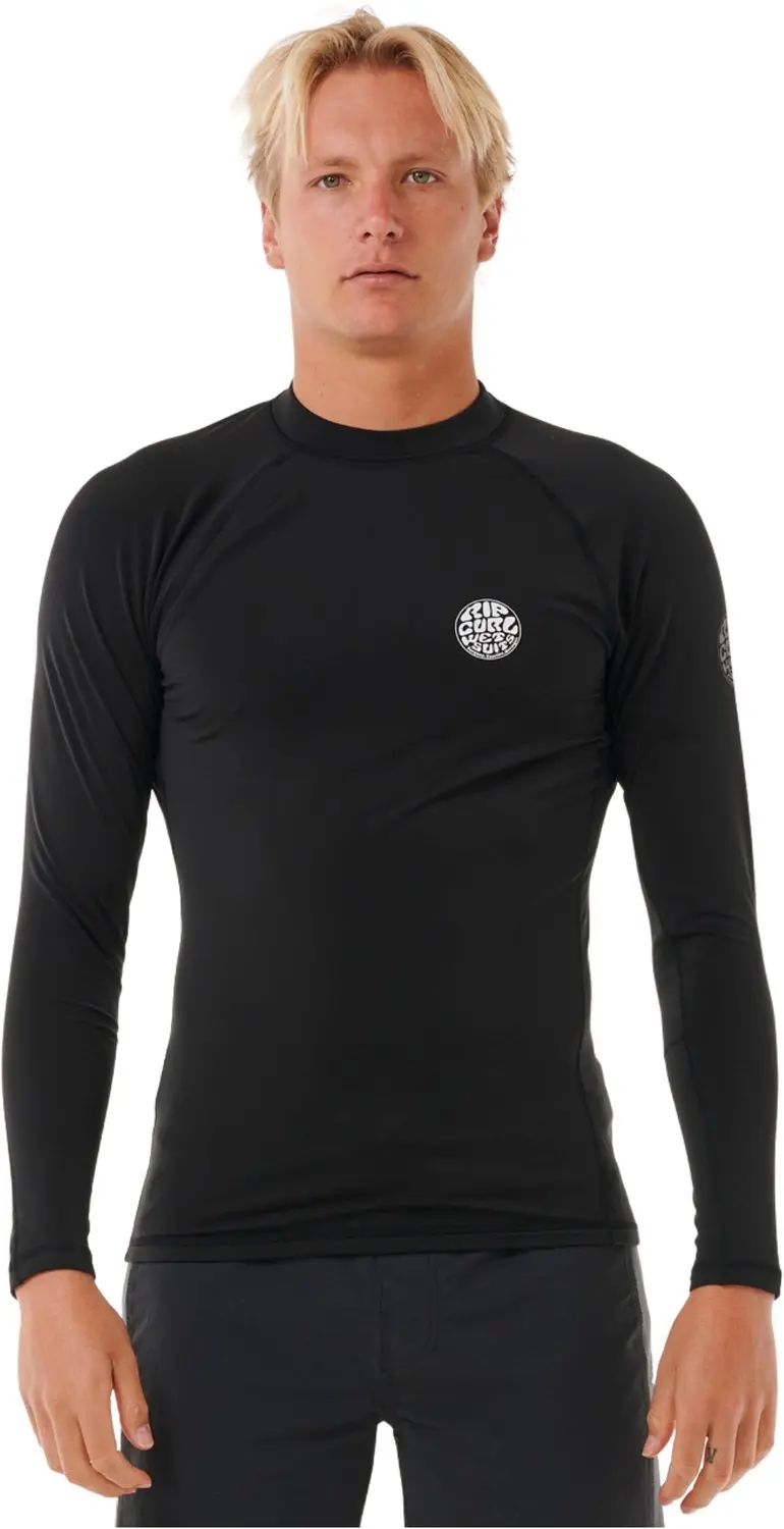 2026 Rip Curl Heren Iconen UPF Borstelde Lange Mouw Lycra Vest