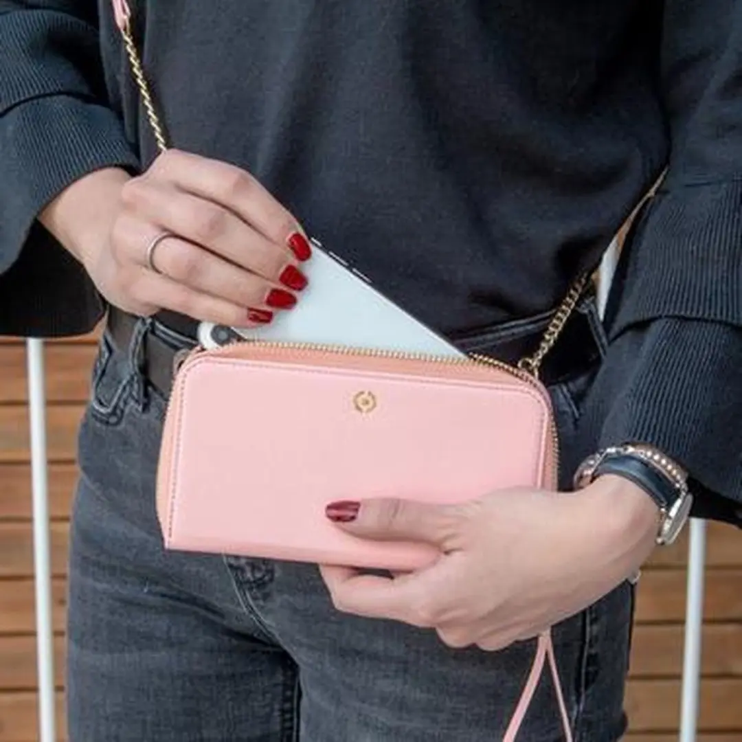 Celly Venere Smartphonehoes Roze - afbeelding 5 van 5