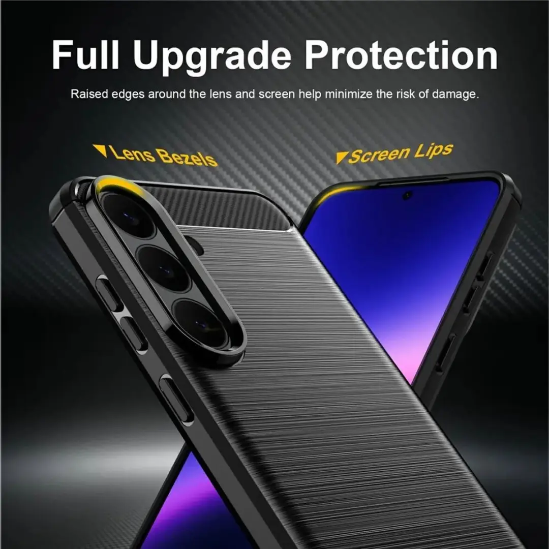 Selected Samsung Galaxy S26 FE TPU Hoesje - Zwart - afbeelding 5 van 6
