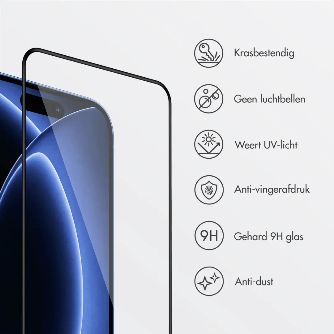 Accezz SH00100490 Screenprotector - 2 Stuks - afbeelding 3 van 6