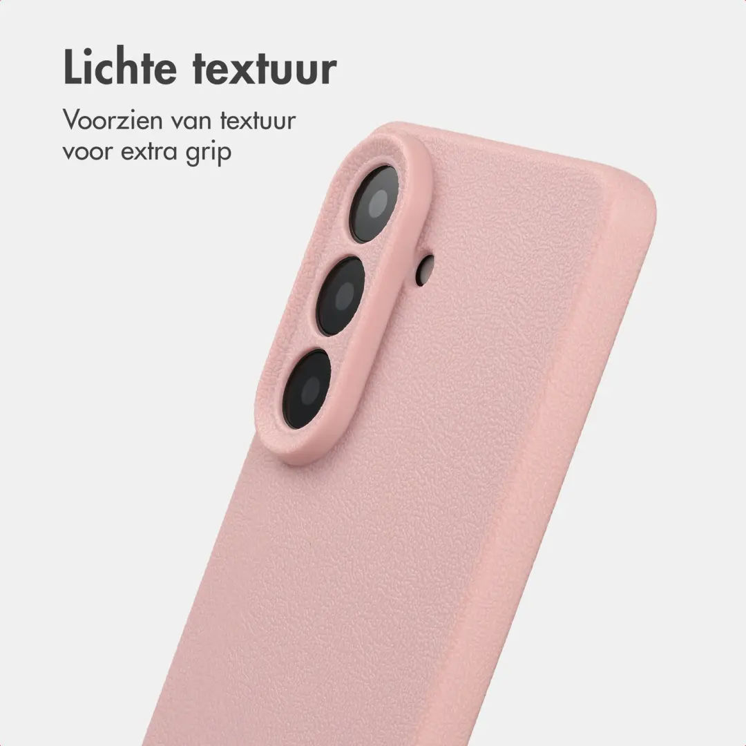 imoshion Texture Backcover Samsung Galaxy S26 - Roze - afbeelding 3 van 6