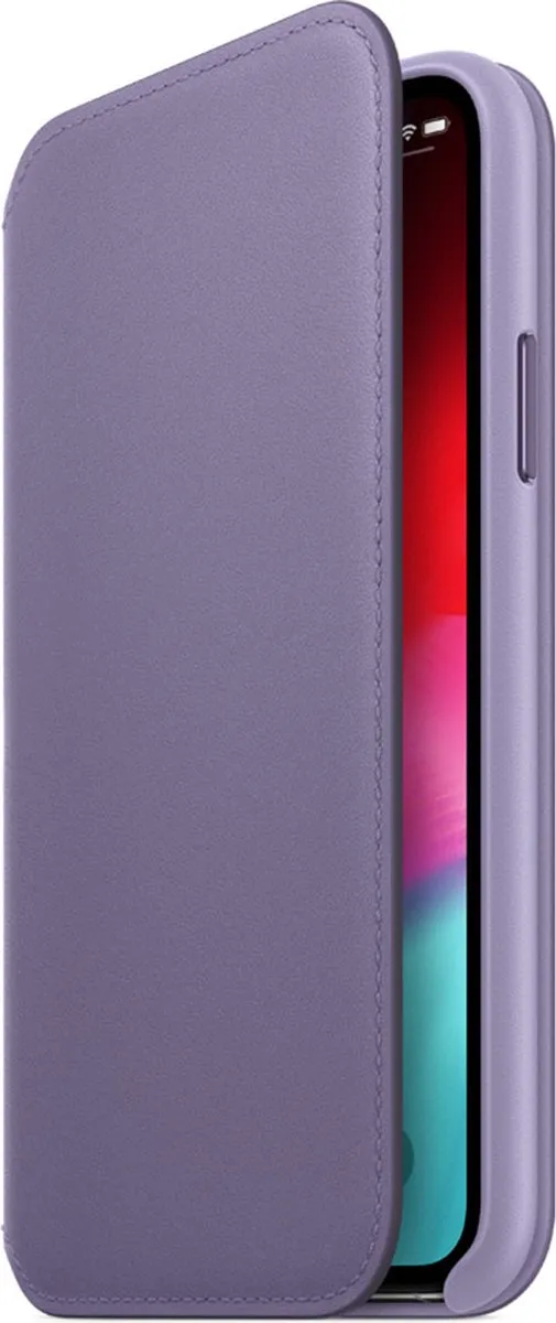 Apple Folio Hoesje iPhone Xs - Paars - MVF92ZM/A
