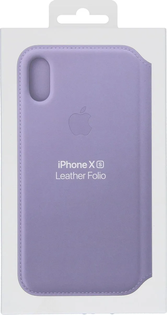 Apple Folio Hoesje iPhone Xs - Paars - MVF92ZM/A