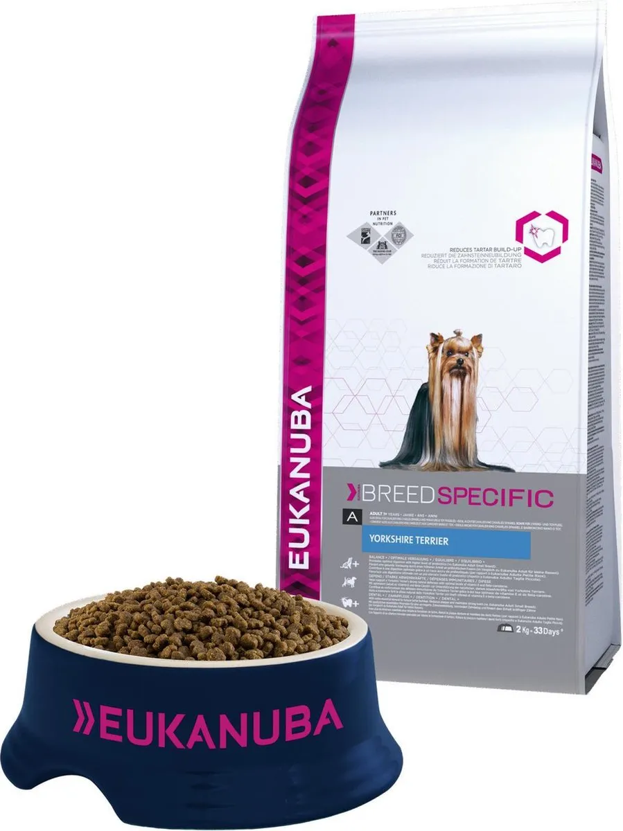 Eukanuba Breed Specific Volwassen Kip Voer 2 kg