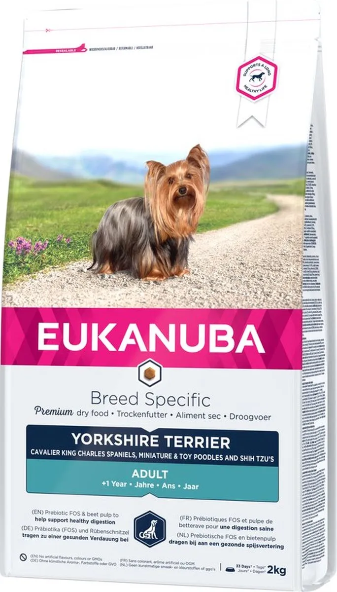 Eukanuba Breed Specific Volwassen Kip Voer 2 kg