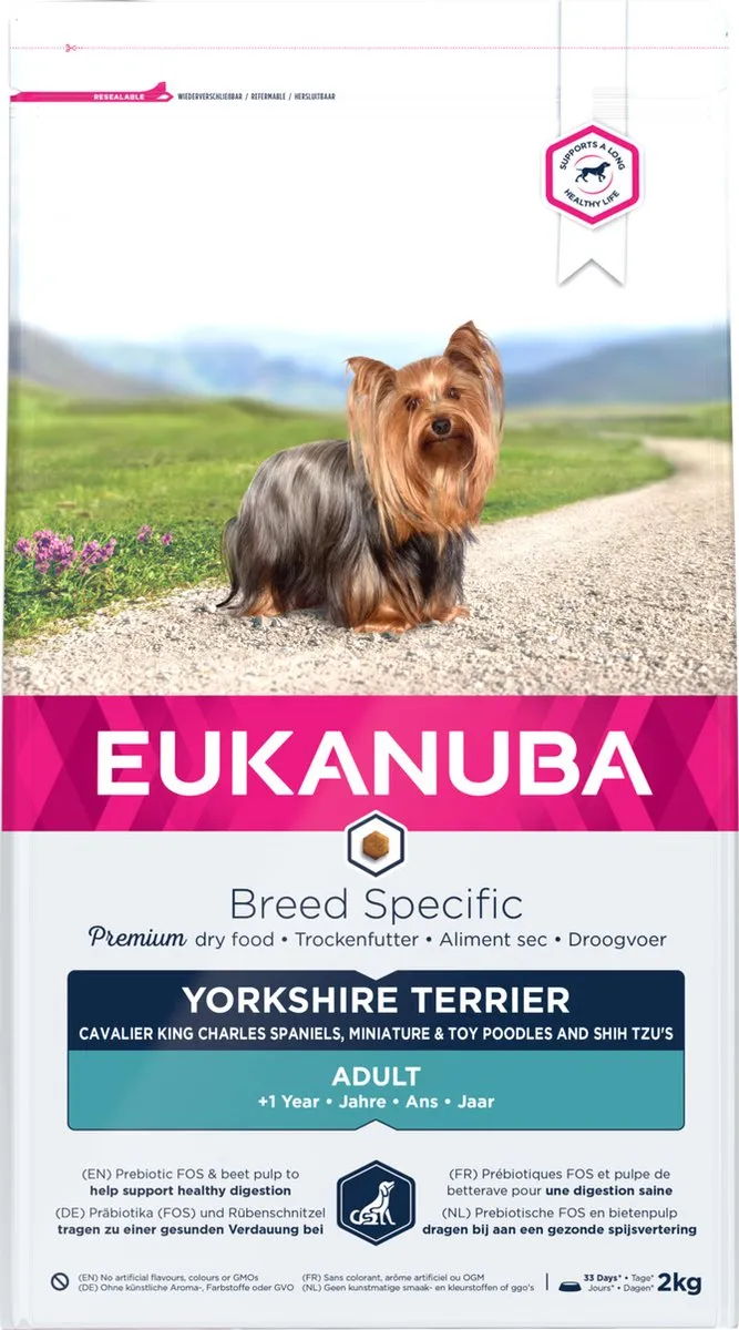 Eukanuba Breed Specific Volwassen Kip Voer 2 kg