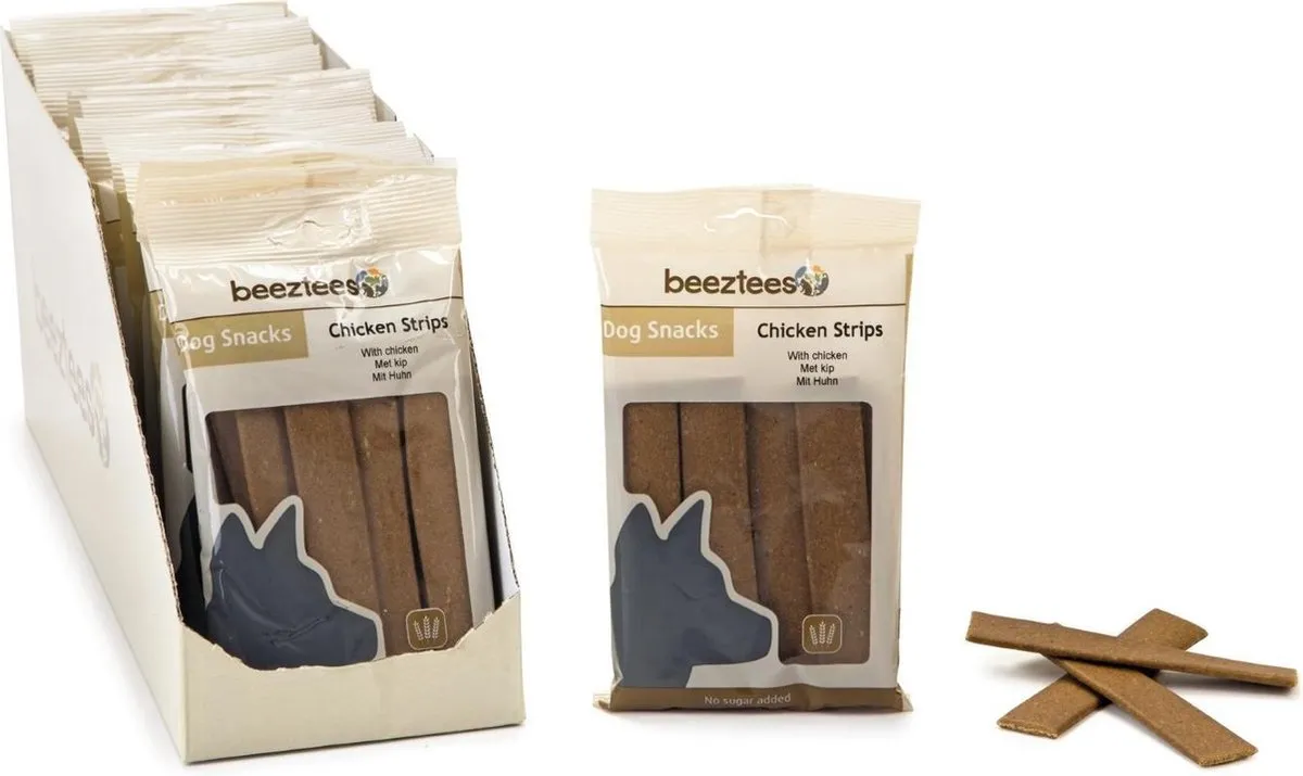 Beeztees Chicken Strips Hondensnack 150g