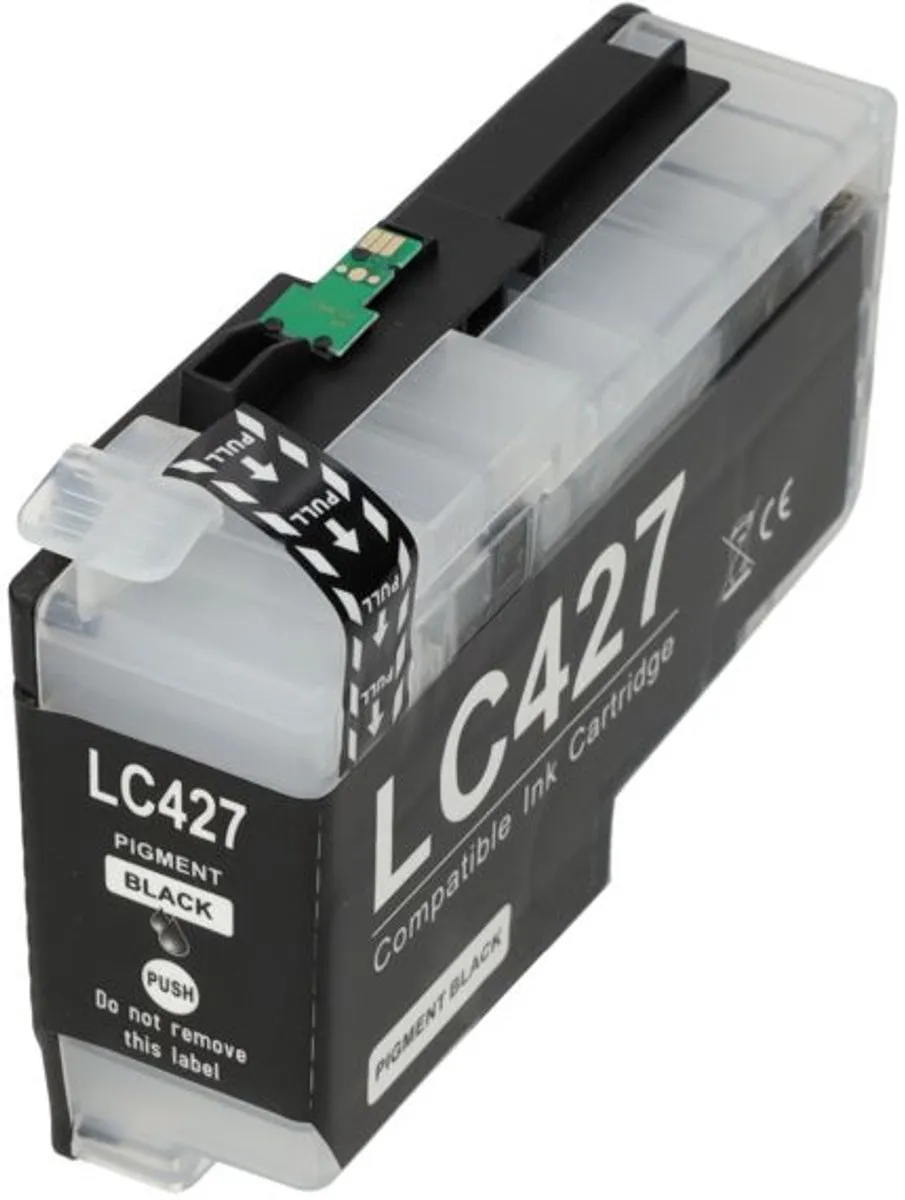 PrintAbout LC-427BK Inktcartridge - Zwart - 3300 pagina's