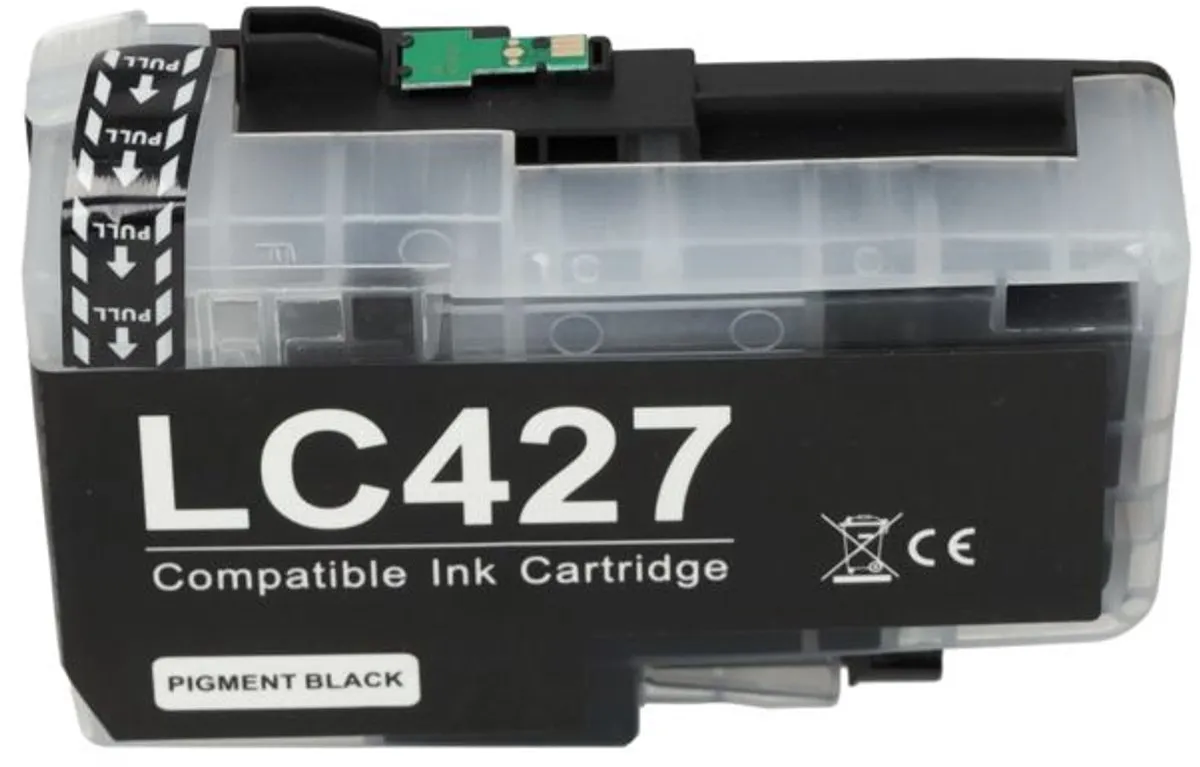 PrintAbout LC-427BK Inktcartridge - Zwart - 3300 pagina's