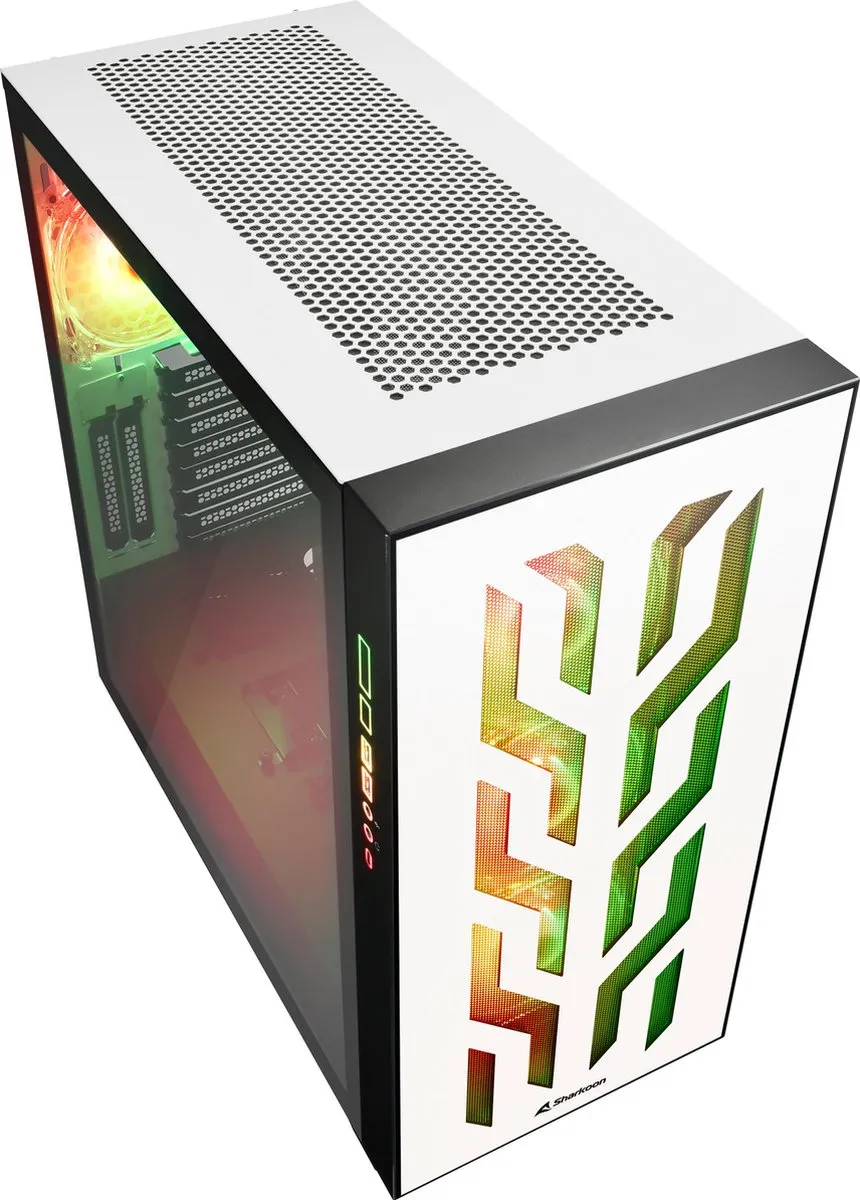 Sharkoon CA300T ATX Semi-tower - 4 Ventilatoren - USB-C