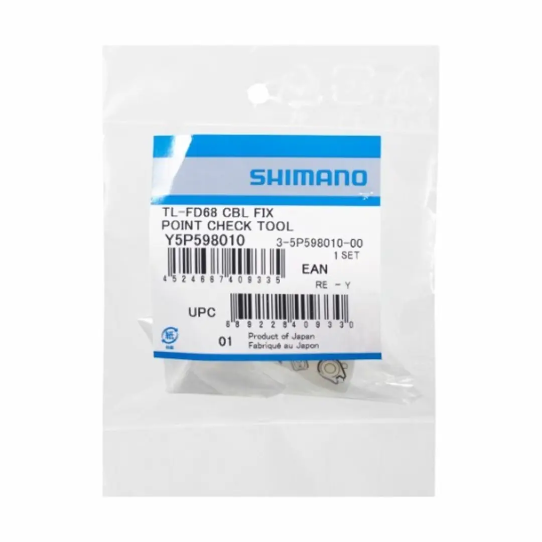 Shimano TL-FD68 Kabelbevestigingspuntcontrole - Wit - afbeelding 2 van 2