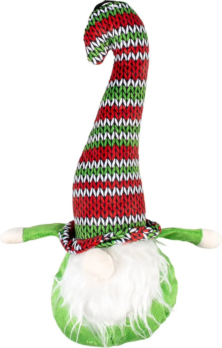 Duvoplus Xmas Pluche Groene Elf Hondenspeelgoed