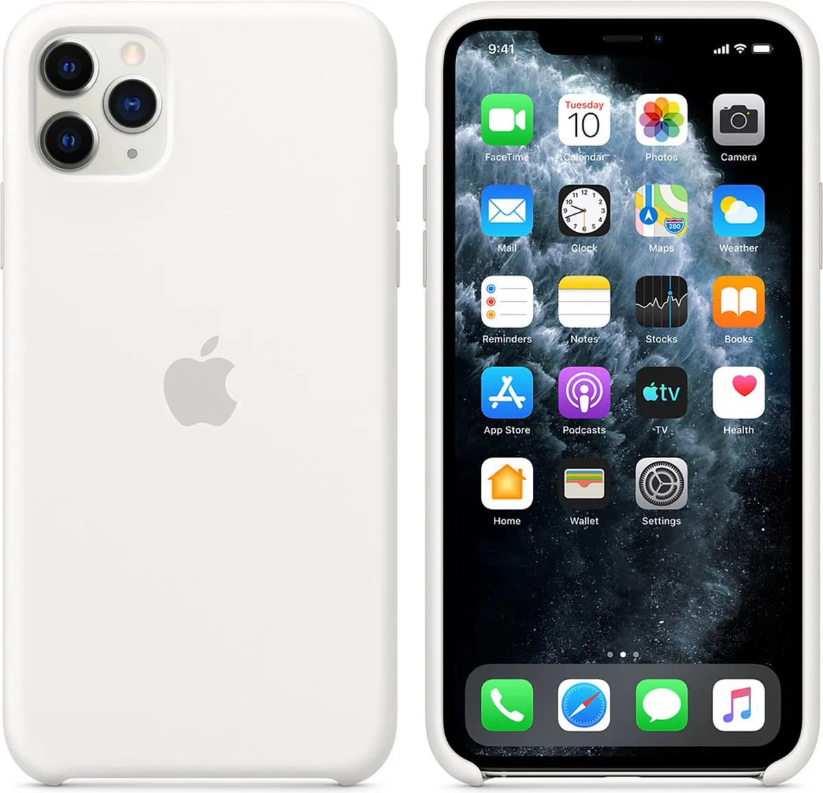 Apple Siliconen Hoesje iPhone 11 Pro Max MWYX2ZM/A - Wit